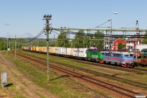 GC Rc4 1153+Rd2 1106 med GT 42300. Långsele 14.06.2017.