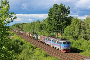 GC Rc4 1166+Rc4 1193 med GT 16661. Grimstorp - Bodafors 13.06.2014.