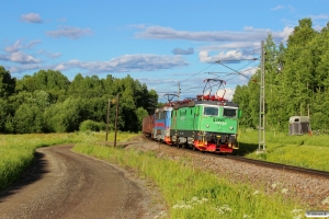 GC Rc4 1189+Rc4 1186 med GT 9165. Ornäs - Borlänge 11.06.2013.
