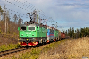 GC Rc4 1274+Rc4 1140+Rc4 1196 med GT 9118. Helgum - Långsele 03.05.2016.