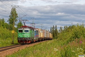 GC Rc4 1316+Rc4 1166 med GT 42300. Helgum - Långsele 20.06.2018.