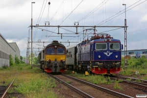 SJ Rc6 1340 med RST 329 og CFLS T66K 714. Värnamo 14.06.2013.