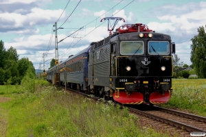 SJ Rc6 1404 med RST 47. Borlänge - Stora Tuna 11.06.2013.