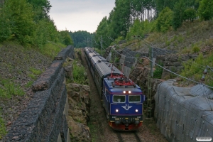 SJ Rc6 1407 med RST 640. Ölme - Kristinehamn 27.08.2011.