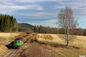 GC Rd2 1074 med GT 9603. Långsele - Solleftea 03.05.2016.