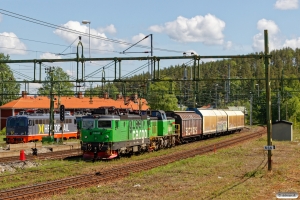 GC Rd2 1099+Td 393 med GT 5015. Långsele 14.06.2017.