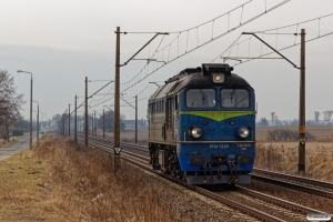 PKPC ST44-1229. Kotomierz - Pruszcz Pomorski 03.04.2018.