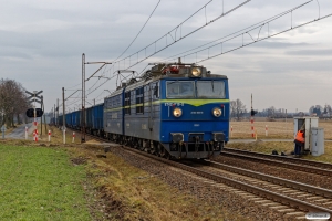 PKPC ET42-019+40 Eaos vogne. Kotomierz - Pruszcz Pomorski 03.04.2018.