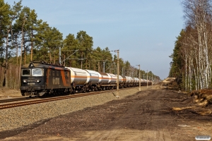 KC 181 014-2+24 tankvogne. Prądocin - Nowa Wieś Wielka 04.04.2018.