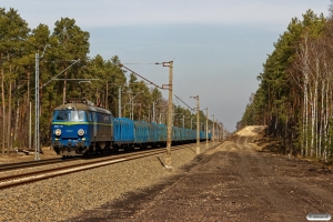 PKPC ET22-718+22 Roos vogne (rør). Prądocin - Nowa Wieś Wielka 04.04.2018.