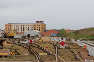 Sporskiftet til spor 36 eksisterer endnu… Odense 26.04.2015.