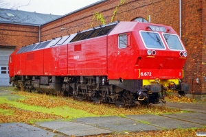 NSB Di6.672. København 27.11.1999.