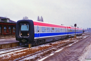 SJ Y2K 1377 som M 6100 Rd-Ng. Nyborg 03.02.1996.