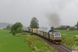 CN 312 003 med Gt 5795 (Trondheim S-Bodø). Røstad - Østborg Bp 13.06.2017.