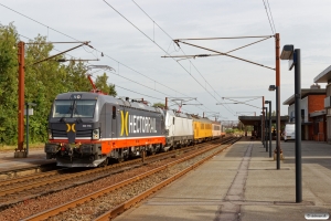 HCTOR 243.116+243.221+RSEJ Målevogn 001+002+HCTOR 241.011 som HM 307301 Oj-Te. Vojens 25.06.2019.