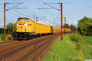 SRM 303005+ballastrensetog. Km 152,0 Kh (Marslev-Odense) 14.05.2016.