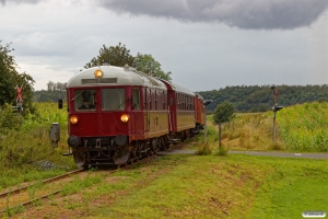 VLTJ ML 12+CL 1586+OKMJ J 81+HTJ C 35+EH 1908 som Rangertræk Krs-Få. Grønderup 08.08.2019.