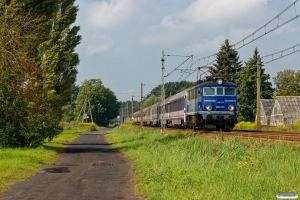 PKPIC EU07-015 med TLK 38194. Szczecin Dąbie - Szczecin Załom 17.08.2017.