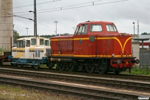 SJ T21 105 og Z49 113. Nässjö 12.09.2010.