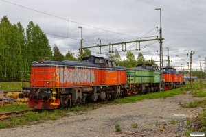 HCTOR 841.004 (ex. T43 245), 841.002 (ex. T43 228) og 841.001 (ex. T43 216). Ånge 11.06.2017.