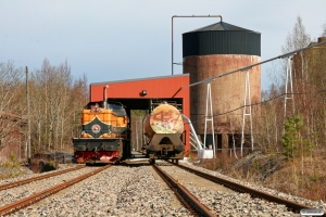 TÅGAB T43 107 (ex. T43 253). Persberg 16.04.2009.