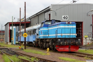 TÅGAB T43 113 (ex. T43 254). Kristinehamn 13.06.2013.