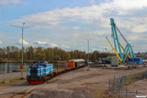 TÅGAB T43 113 (ex. T43 254) med trafo transport. Norrköping 01.05.2016.