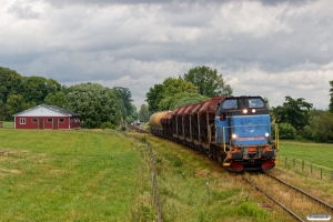 GC T44 329 med GT 60065. Värnamo - Kärda 17.06.2018.