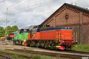 GC T44 339 og Td 373. Hallsberg 06.06.2012.
