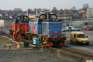 GC T44 374 og T44 347. Nässjö 14.04.2009.