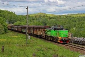 GC Td 360 med GT 6943. Timrå - Skönvik 08.06.2015.