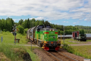 GC Td 362 med GT 6701. Björbo - Dala-Floda 11.06.2013.