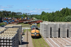 TÅGAB TMY 106+STR TMY 9505. Vislanda 08.06.2013.