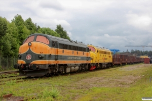 TÅGAB TMY 106+STR TMY 9505. Vislanda 14.06.2013.