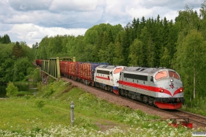 TÅGAB TMY 101+TMY 110 med GT 47132. Trångstad - Kil 05.06.2012.