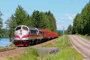 TÅGAB TMY 101+TMY 103 med GT 48370. Lysvik - Ivarsbjörke 10.06.2014.