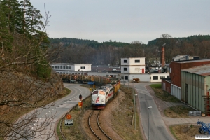 TÅGAB TMY 110+TMY 101 med GT 48106. Överums Bruk 14.04.2009.