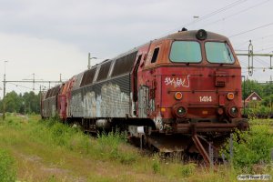 BLSR TMZ 1414 og TÅGAB TMZ 1402. Kristinehamn 11.06.2014.