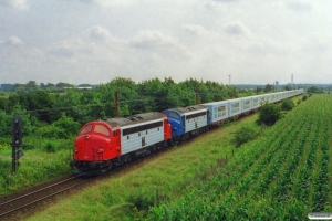 TBL MY 1134+MY 1110 med GF 8647 Te-Ar. Km 34,4 Fa (Lunderskov-Vamdrup) 24.08.2001.