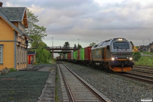 CN 312 001 med Gt 5790 (Bodø-Trondheim S). Ranheim 10.06.2015.