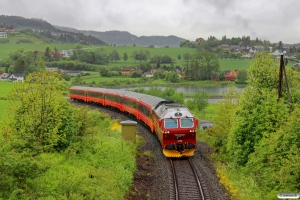 NSB Di4.653 med Pt 471 (Trondheim S-Bodø). Ranheim - Sjølyst 11.06.2015.