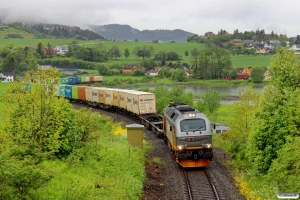 CN 312 001 med Gt 5795 (Trondheim S-Bodø). Ranheim - Sjølyst 11.06.2015.