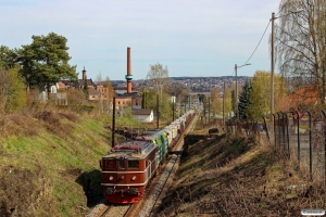 NTA Ma 404+NRFAB TMZ 1410+svellevogne som EGt 8203 (Hamar-Dombås). Hamar 06.05.2016.