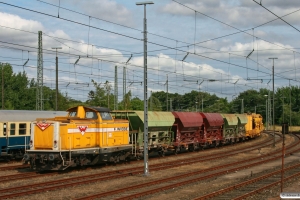 Wiebe Lok 4 (ex. DB 212 107). Flensburg 28.07.2012.
