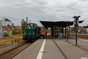 DSB MT 152+VTV Uis+DSB Buh 704 som VM 222802 Nf-Rg Nykøbing F. 30.09.2018.