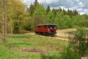 HV M 10+HV M 12 som Tog 9. Skaaningbro - Bryrup 09.05.2009.