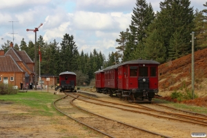 HV M 12+HBS C 227+TFJ M 2 ankommer til Vrads 09.05.2013.