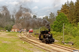 DSB F 658 afgår fra Vrads 05.06.2019