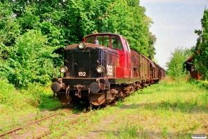 DSB MT 152 med Rangertræk Tp-Ac. Knarreborg 07.08.1999.