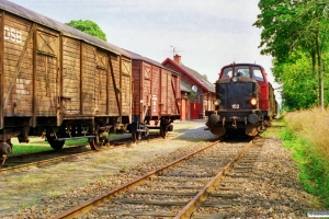 DSB MT 152 med Rangertræk Tp-Ac. Nårup 07.08.1999.